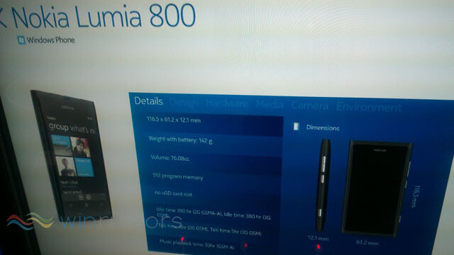 Nokia launching Lumia 800 and Lumia 710 Windows Phone models tomorrow