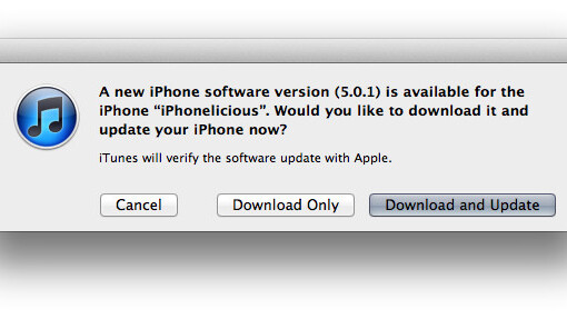 Apple releases iOS 5.0.1 update to fix iPhone 4S battery issues, available OTA as well