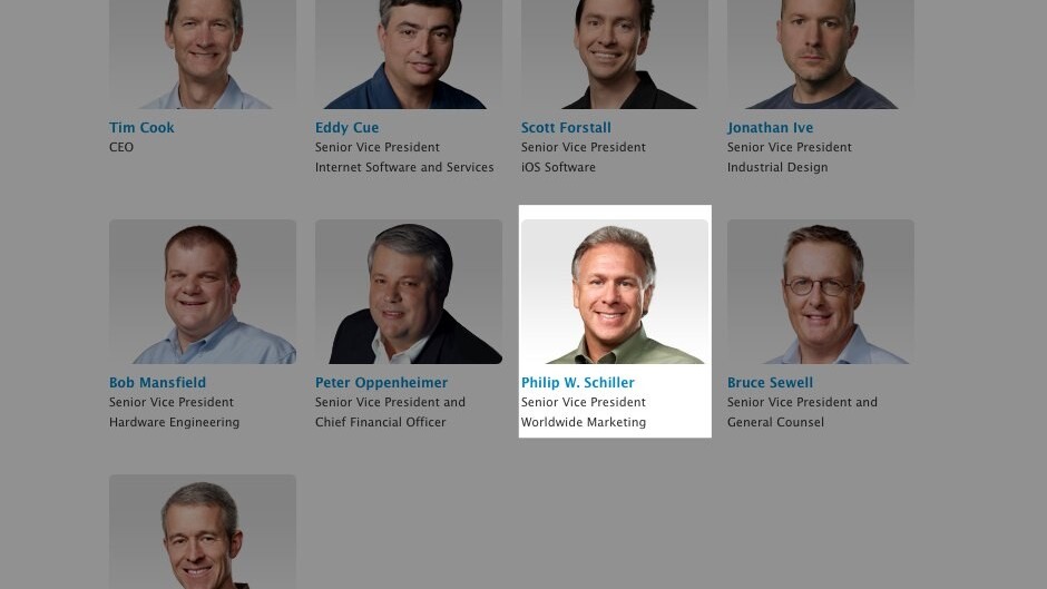 Apple’s Phil Schiller gets a title update, now SVP of Worldwide Marketing