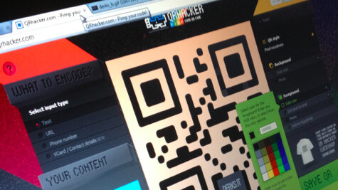 Create personalized QR codes with the fast and fun QRhacker