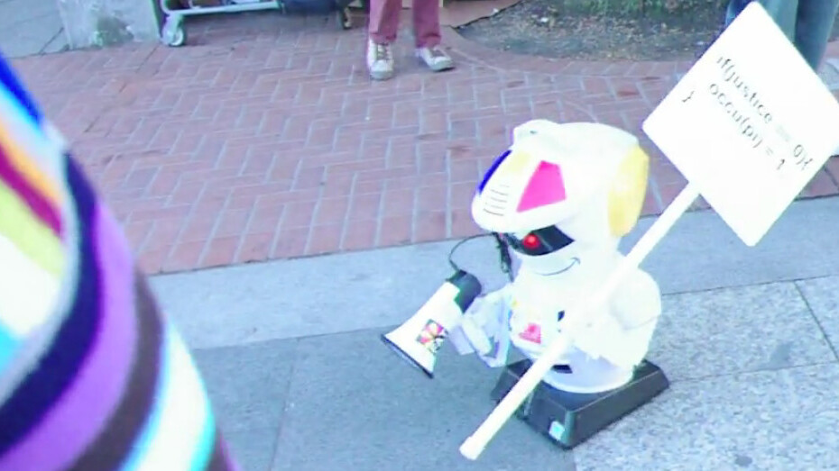 Why Occupy Wall Street when you could send a robot?