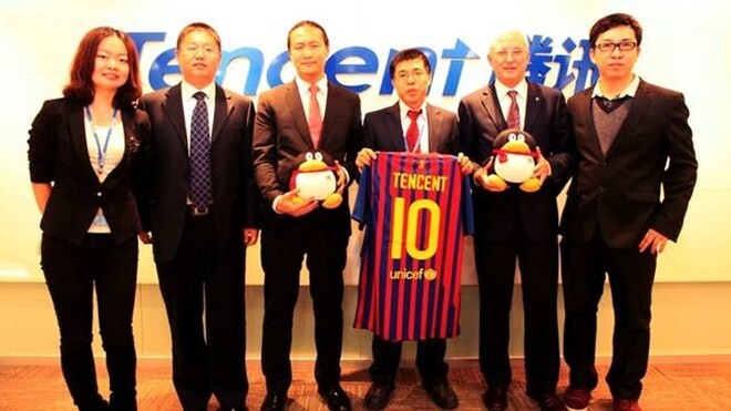 Barcelona focuses on social media in China with Tencent partnership