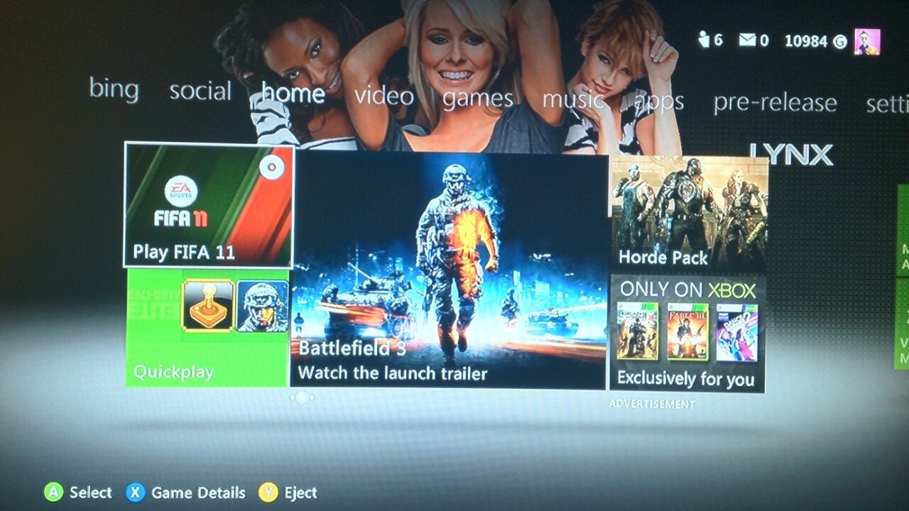 Microsoft’s new Metro-inspired Xbox 360 update to roll out on December 6