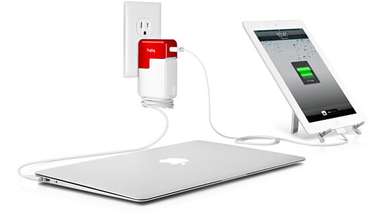 The Twelve South PlugBug adds a USB port to your MacBook charger