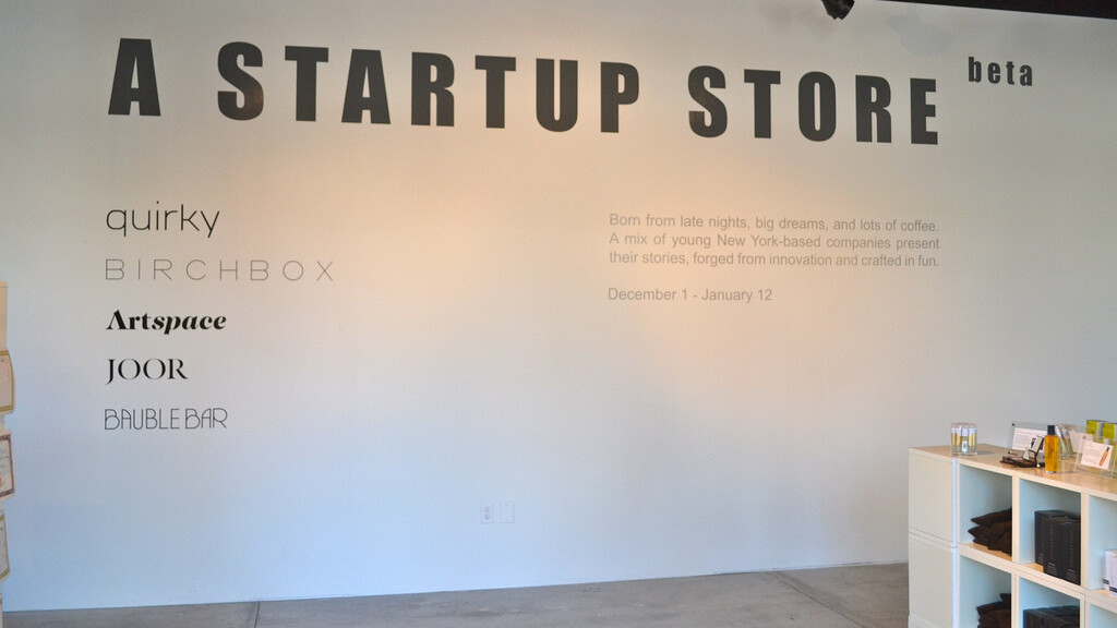 A Startup Store launches in beta: Retail may never be the same