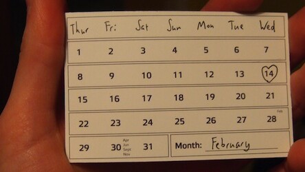 10 stylish DIY calendars for 2012 to replace your calendar app