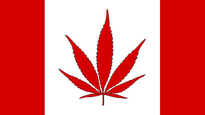 Oops! The Guardian posts a cannabis leaf instead of the Canadian flag