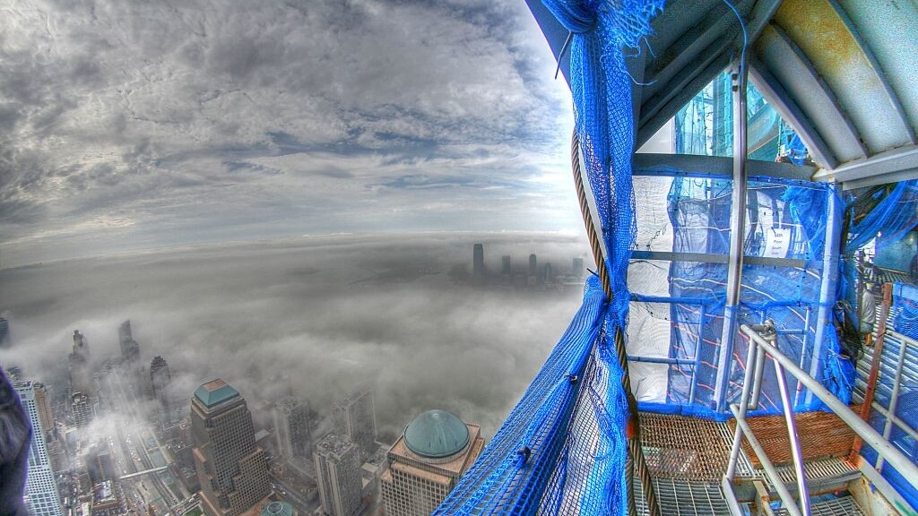 Check out this stunning picture taken from the World Trade Center