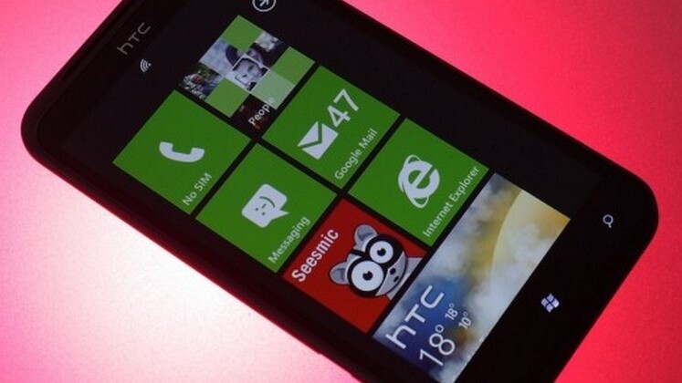 A first look at HTC’s LTE Windows Phone handset for the US, the Radiant