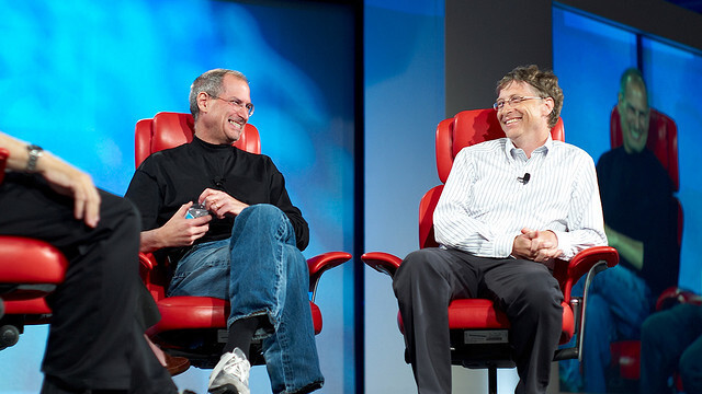 Steve Jobs kept a letter written to him by Bill Gates by his bedside