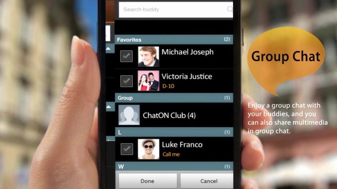 Samsung launches ChatON on the App Store, hopes to compete with iMessage