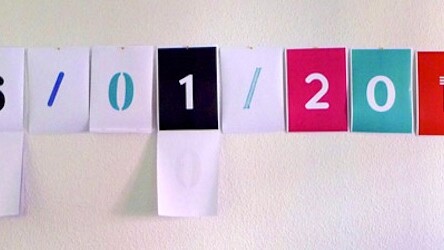 TypeA4 lets you print your own wall calendar in a few clicks