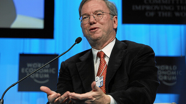 Eric Schmidt: Google search will continue to become more personalized