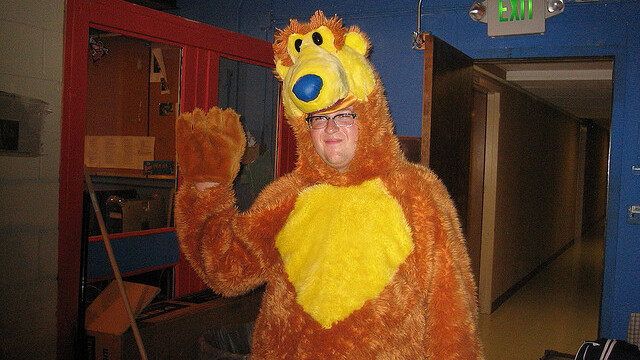 Co-founder of charity fundraising site Raise5 will dance in a bear suit for your Valentine