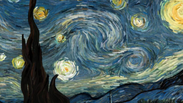 Watch Starry Night come to life in this mind-blowing interactive animation