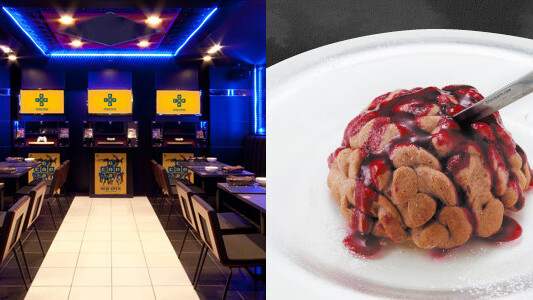 Video game-inspired restaurant lets you eat brains and drink vaccines