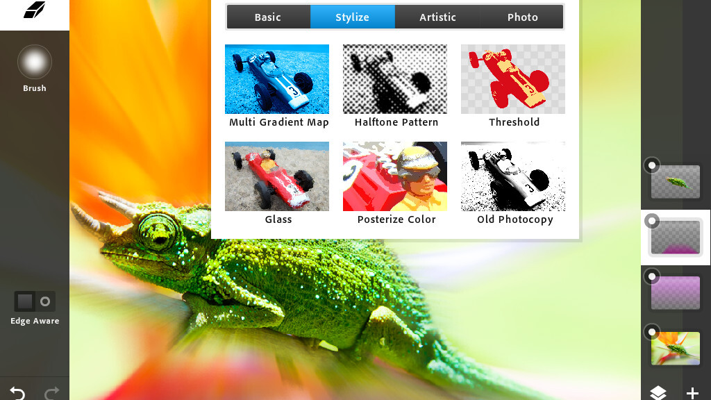 Adobe drops Photoshop Touch for iPad 2, with layers, lighting and more for $9.99