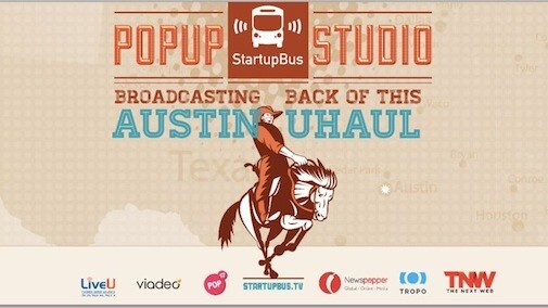 Watch Now Live: Tracking the progress of StartupBus at the Rackspace HQ