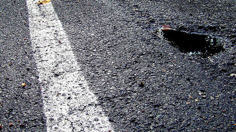 This incredible PR stunt was used to promote Canadian-based app “Pothole Season”