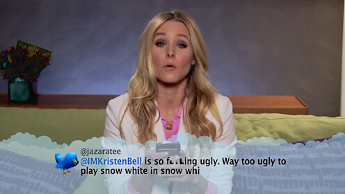 Watch as celebrities read their meanest @replies from Twitter [Video]