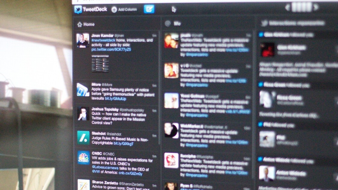 Tweetdeck gets a massive update featuring new media previews, interactions, classic RT and more