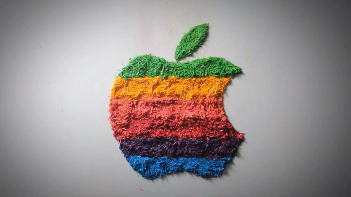 As Apple rediscovers its old logo, here’s a colorful stop-motion tribute to the brand