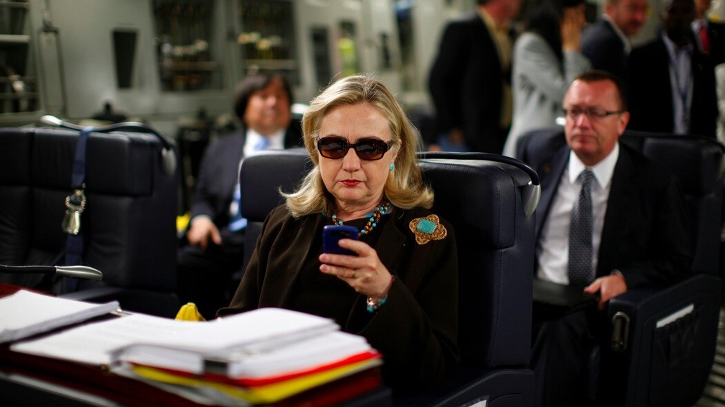 Tumblr Tuesday on a Wednesday: Because this guy was busy texting Hillary Clinton