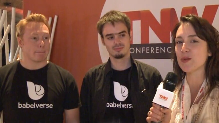 Meet Babelverse, the startup translating #TNW2012 into Spanish and Portuguese in real-time