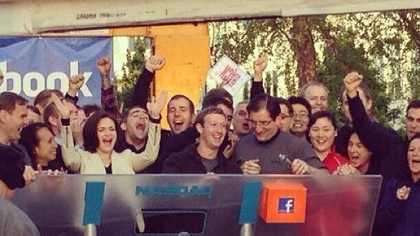 See all the photos Facebook employees are posting to Instagram on IPO day