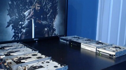 The Game of Thrones theme played on floppy drives is better than the original