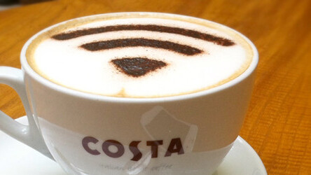 UK coffee chain Costa links up with O2 to offer free WiFi  in time for Olympics