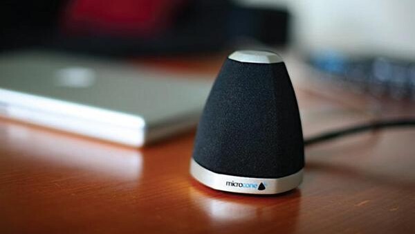 The Microcone is 6 mics in a tiny package, making meeting recording incredibly easy