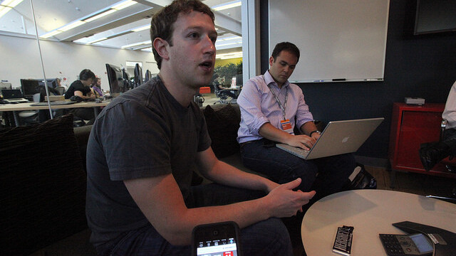 If you’re trying out Airtime today, you might run into Mark Zuckerberg