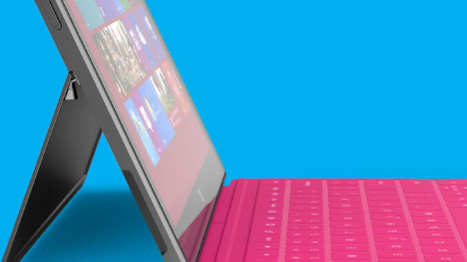 Here are the specs of Microsoft’s Surface tablets
