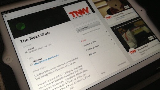 Hands on with Google+ for the iPad – A promising app, with a few annoyances