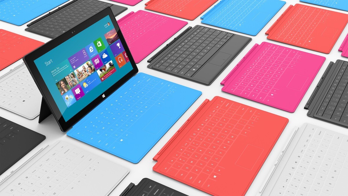 Microsoft’s Surface Touch Cover – It’s stylish, but touch typing might be a tad difficult