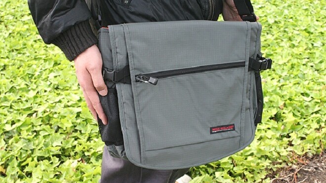 Nomadic’s Wise-Walker messenger bag fits loads of gear in an impossibly-small space