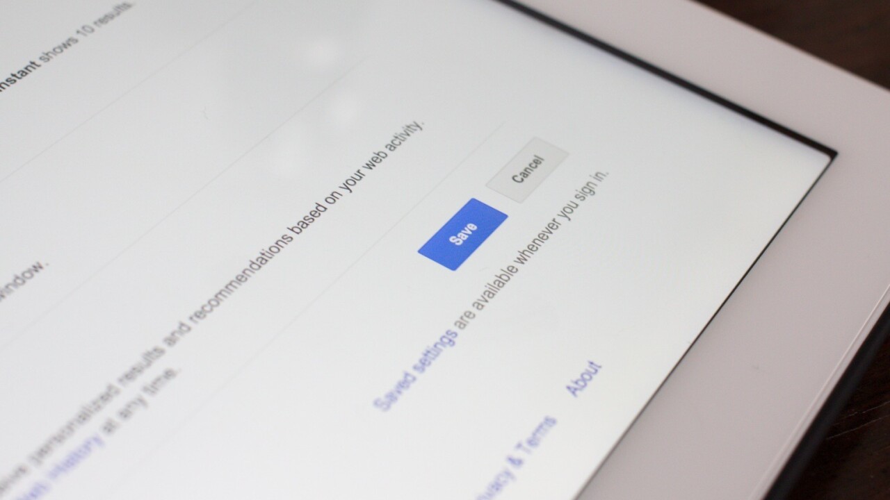 Google now lets you bring your saved search settings to any logged-in browser