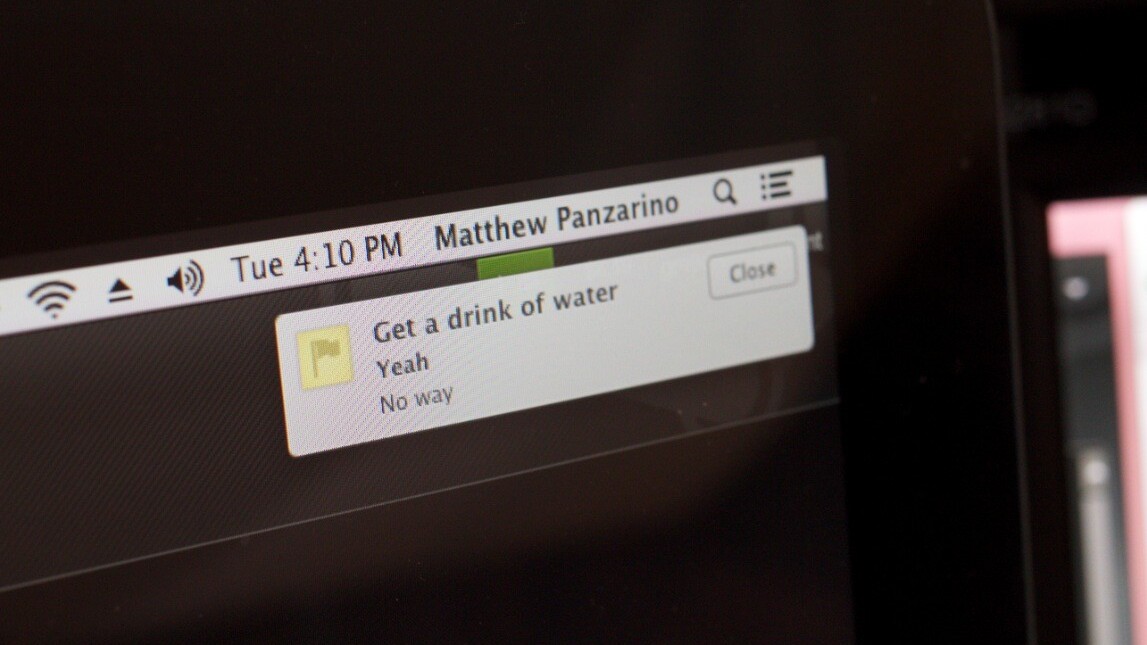 Pin quick reminders to your Mac desktop with the clever Sticky Notifications