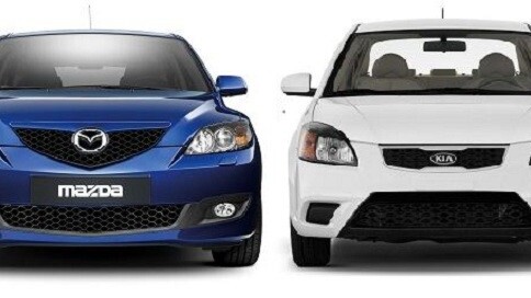 Head to head: Mazda 3 vs Kia Rio in the budget-geek auto showdown