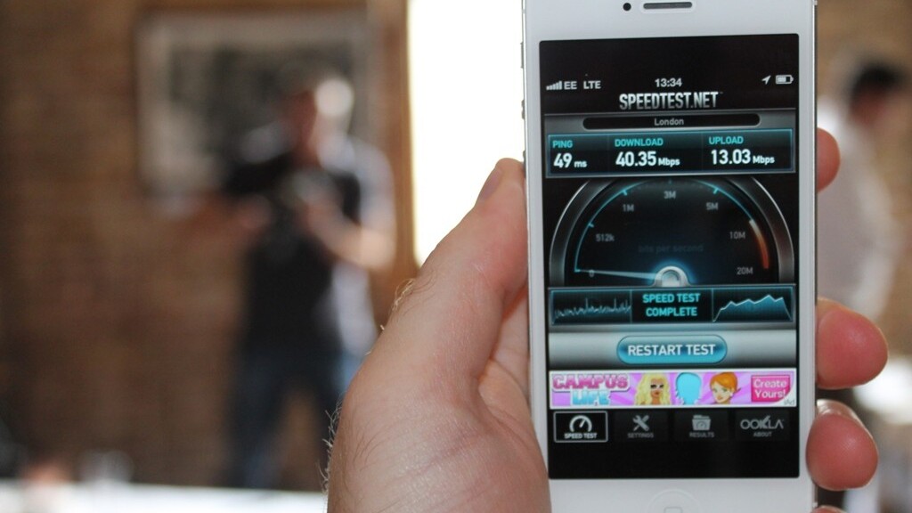 Here’s how the iPhone 5 fares on EE’s new UK 4G network