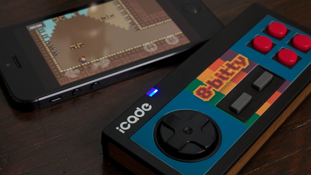 The 8-Bitty controller for iOS & Android is fantastic, as long as your favorite game supports it