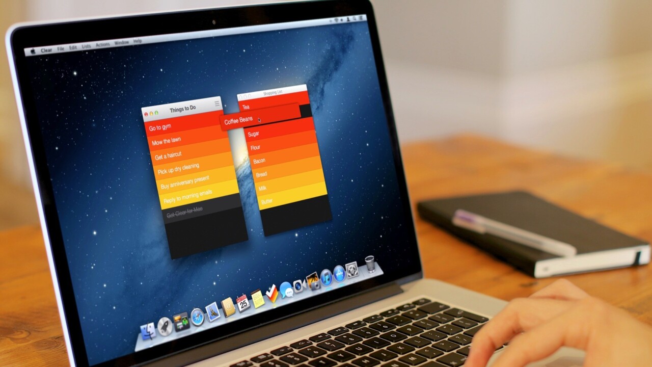 The delightful gesture-based list app Clear is coming to the Mac, with iCloud syncing to iPhone