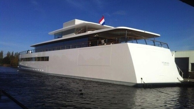 Steve Jobs’ gorgeous, high-tech yacht designed by Philippe Starck makes its debut