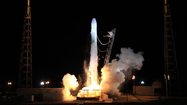 SpaceX launches Dragon capsule as it teams up with NASA for ISS delivery