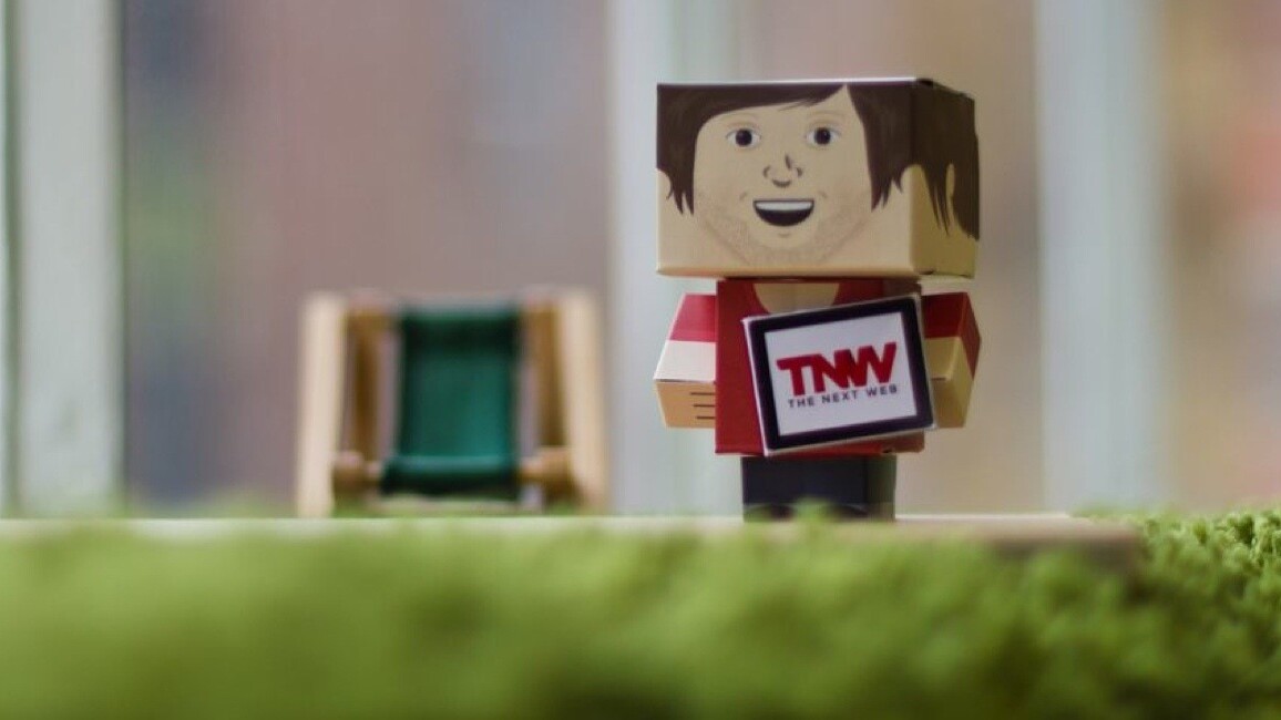 Foldable.me launches to make cute, cardboard versions of you and your friends