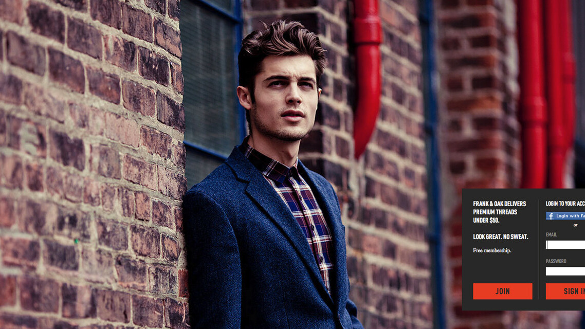 Online fashion retailer Frank & Oak raises $5 million in Series A funding round led by Lightbank