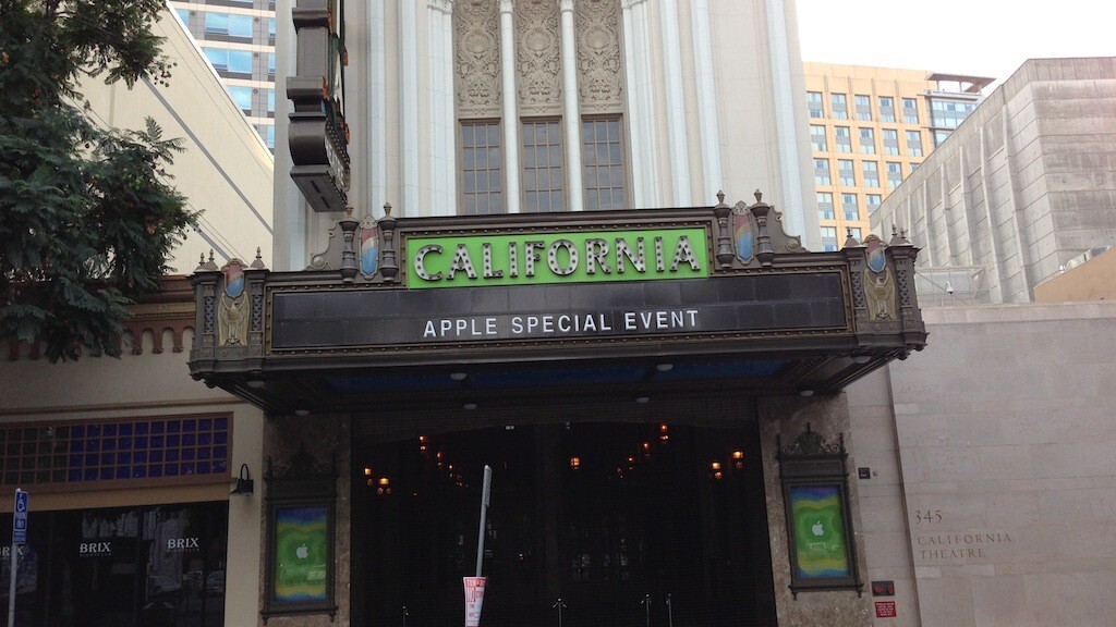 Apple preps California Theatre for Oct. 23 ‘iPad mini’ event