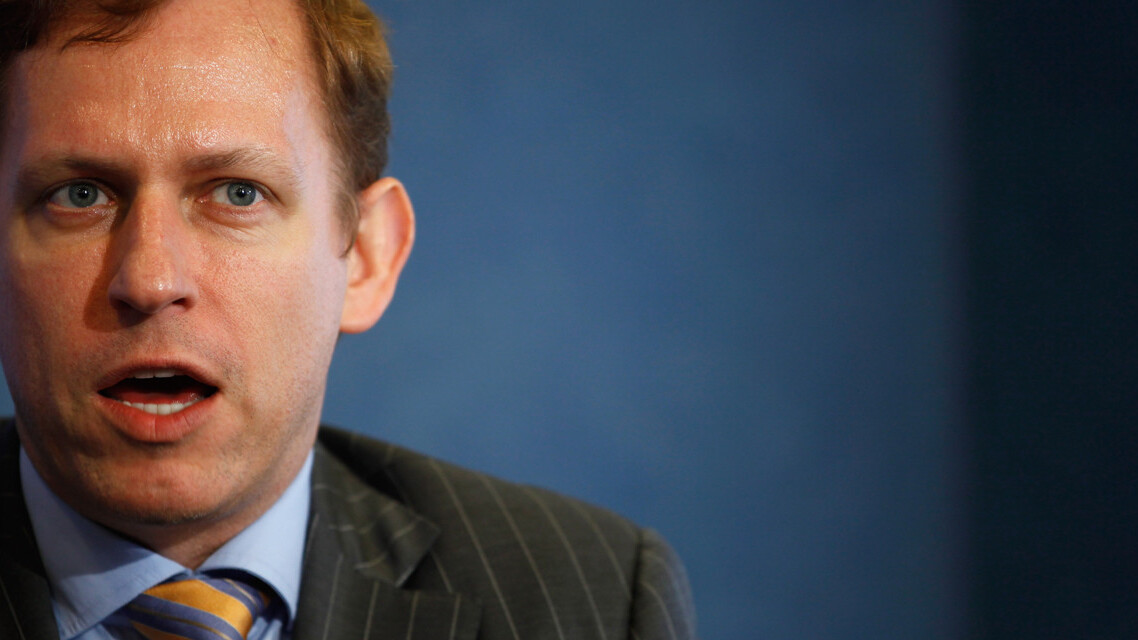 Peter Thiel’s nonprofit foundation opens applications for its ’20 Under 20′ fellowship