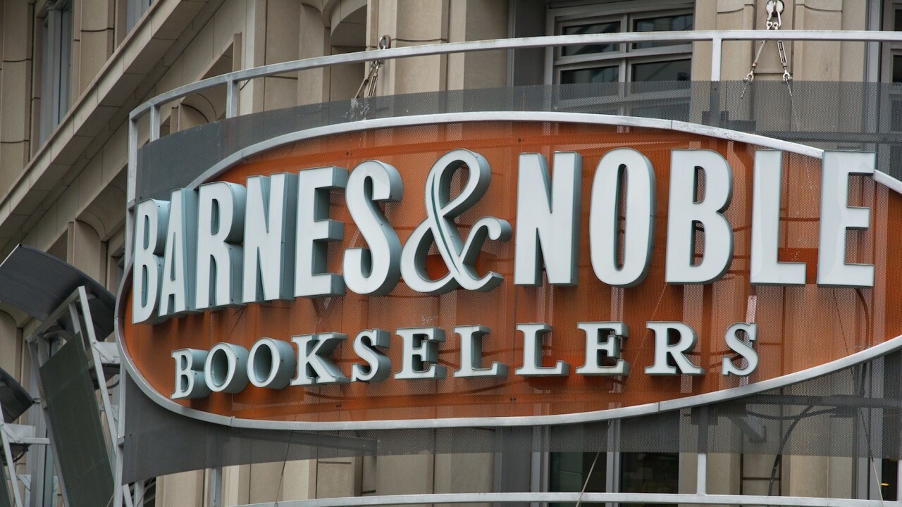 Amazon who? Barnes & Noble saw Nook sales also double over Thanksgiving weekend